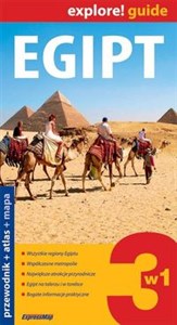 Egipt 3w1 Przewodnik + atlas + mapa laminowana bookstore