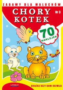 Zabawy dla maluchów Chory kotek books in polish