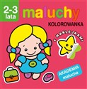 Maluchy. Kolorowanka z naklejkami. Akademia malucha 2-3 lata  - Opracowanie Zbiorowe