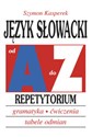 Język słowacki od A do Z Repetytorium Gramatyka, ćwiczenia, tabele odmian pl online bookstore