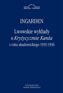 Lwowskie wykłady o Krytyzmie Kanta z roku akademickiego 1935/1936 in polish