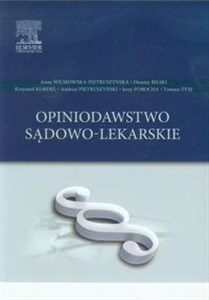 Opiniodawstwo sądowo-lekarskie bookstore