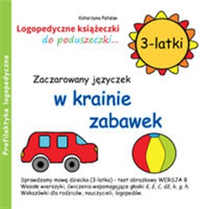 Zaczarowany języczek w krainie zabawek 3-latki Polish bookstore