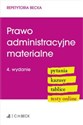 Prawo administracyjne materialne. Pytania. Kazusy. Tablice. Testy online  pl online bookstore