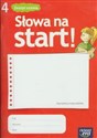 Słowa na start 4 Zeszyt ucznia szkoła podstawowa books in polish