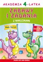 Akademia 4-latka. Zabawy i zadania z naklejkami Polish bookstore