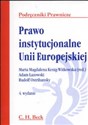 Prawo instytucjonalne Unii Europejskiej polish books in canada