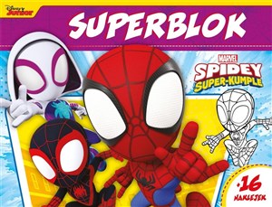 Superblok Marvel Spidey i Super-kumple z naklejkami  