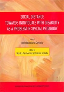 Social Distance Towards Individuals with Disability as a Problem in Special Pedagogy Socio-Educational Contexts to buy in Canada