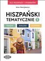 Hiszpański tematycznie 1 Teksty Dialogi Słownik  bookstore