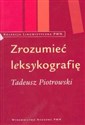 Zrozumieć leksykografię to buy in USA