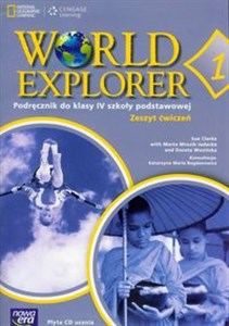 World Explorer 1 ćwiczenia z płytą CD Szkoła podstawowa Polish bookstore