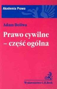 Prawo cywilne-część ogólna Polish bookstore