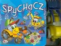 Spychacz + zabawka bookstore
