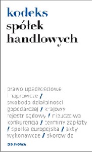 Kodeks spółek handlowych online polish bookstore