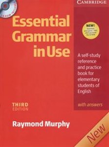 Essential Grammar in Use + CD A self-study reference and practice book for elementary students of English Polish Books Canada