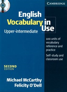 English Vocabulary in Use Upper - intermediate + CD 100 units of vocabulary reference and practice - Polish Bookstore USA