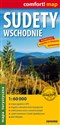 Sudety Wschodnie turystyczna mapa laminowana -  - Polish Bookstore USA