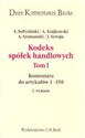 Kodeks Spólek handlowych Tom 1 Bookshop