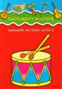 Instrumenty muzyczne Malowanki dla dzieci od lat 2  polish usa