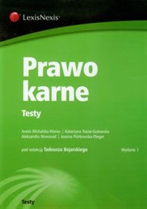 Prawo karne Testy  - Polish Bookstore USA