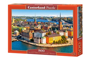 Puzzle 500 el.: The Old Town of Stockholm, Sweden B-52790 to buy in USA