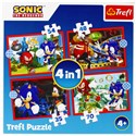 Puzzle 4w1 Przygody Sonica - 