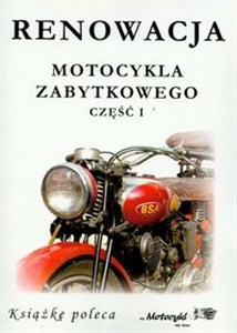 Renowacja motocykla zabytkowego część 1 Polish bookstore
