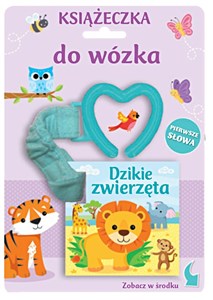 Książeczka do wózka Dzikie zwierzęta  