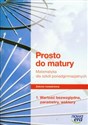 Prosto do matury 1 Matematyka Zakres rozszerzony Wartość bezwględna, parametry, wektory Szkoła ponadgimnazjalna in polish