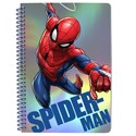 Notatnik A5 z metalizowaną okładką Spiderman MV15907  - 