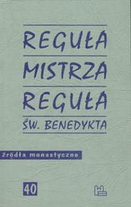 Reguła Mistrza Reguła św Benedykta online polish bookstore