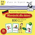 Niemiecki dla dzieci 100 pierwszych słówek Książeczka + Karty obrazkowe - Opracowanie Zbiorowe books in polish