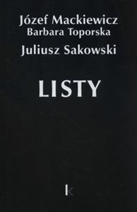 Listy Józef Mackiewicz Dzieła t. 27 Polish bookstore
