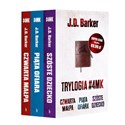 Trylogia #4MK Czwarta małpa / Piąta ofiara / Szóste dziecko Pakiet - J.D. Barker