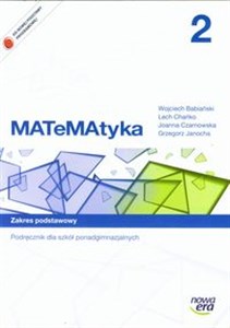 MATeMAtyka 2 Podręcznik Zakres podstawowy Szkoła ponadgimnazjalna online polish bookstore