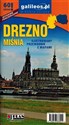 Drezno Miśnia Ilustrowany przewodnik z mapami  