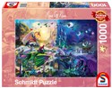 Puzzle 1000 Rose Cat Khan, Smoczy konkurs  - 