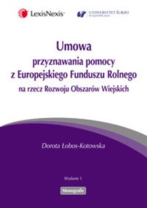 Umowa przyznawania pomocy z Europejskiego Funduszu Rolnego na rzecz Rozwoju Obszarów Wiejskich Bookshop