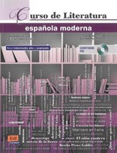 Curso de Literatura espanola moderna + CD online polish bookstore