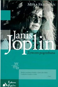 Janis Joplin Żywcem pogrzebana Polish bookstore