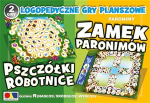 Zamek Paronimów Pszczółki Robotnice Logopedyczne gry planszowe - Polish Bookstore USA