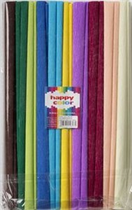 Bibuła marszczona Happy Color Mix 10 kolorów polish usa