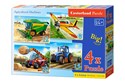 4x1 Puzzle 8-12-15-20 Agricultural Machines - 