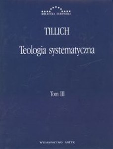 Teologia systematyczna Tom 3 online polish bookstore