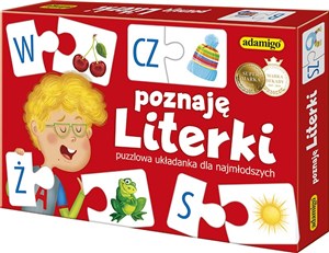 Poznaję literki Gra puzzlowa online polish bookstore