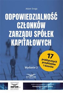 Odpowiedzialność członków zarządu spółek kapitałowych Wyd2   