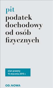 Podatek dochodowy od osób fizycznych PIT  