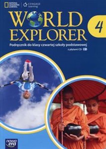 World Explorer 4 Podręcznik z płytami 2xCD Szkoła podstawowa to buy in USA