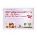 Pakiet zabawek edukacyjnych dla maluchów do ćwiczeń i zabaw w domu i w przedszkolu Pakiet  
